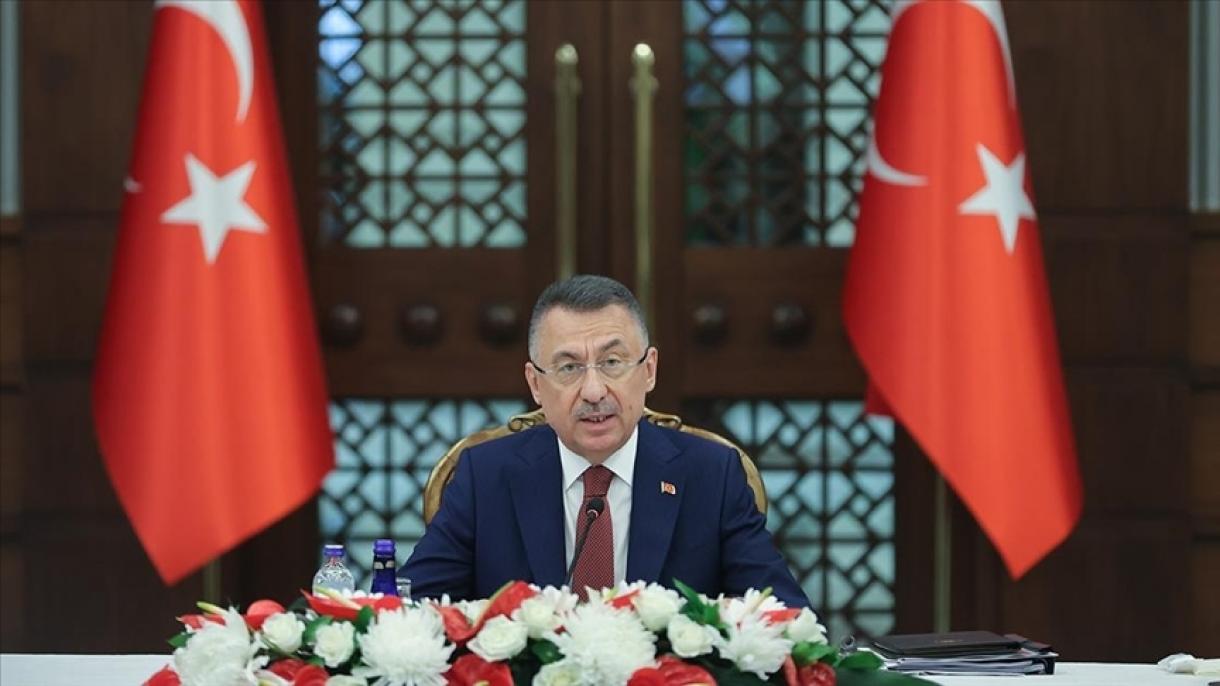 مۇئاۋىن جۇمھۇر رەئىس فۇئات ئوكتاي ۋە ئەمىنە ئەردوغان 15-ئىيۇل ھەققىدە مۇھىم سۆز قىلدى