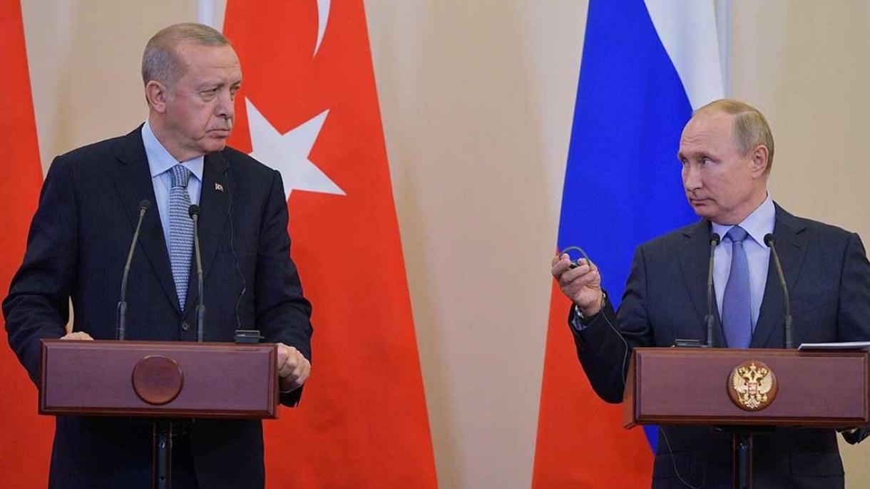Ərdoğanla Putin arasında telefon danışığı olub