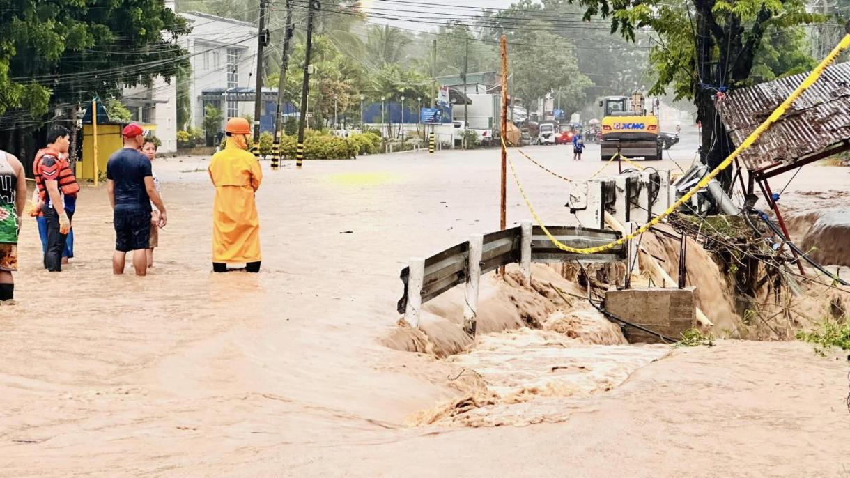 فلپائن، شدید بارشوں سے سیلاب اور لینڈ سلائیڈنگ سے 6 افراد ہلاک
