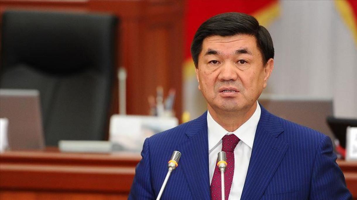 نخست وزیر قرقیزستان از سمت خود کناره گیری کرد