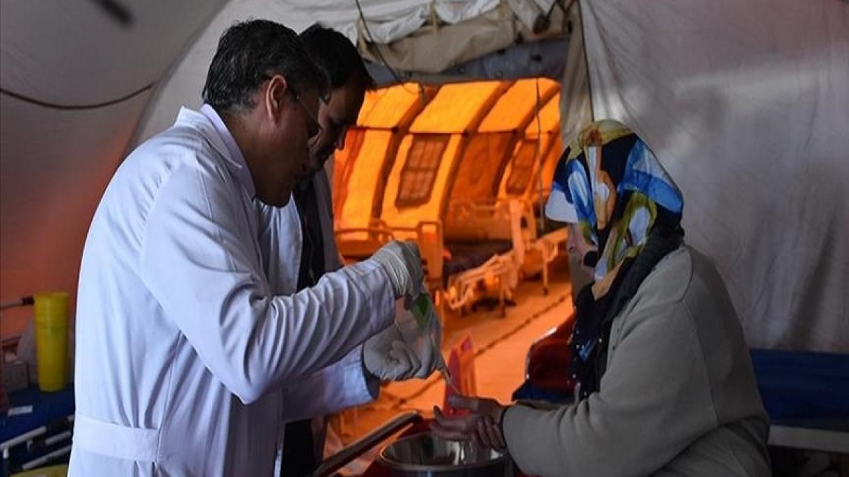 فعالیت بیمارستان صحرایی ایران برای زلزله‌زدگان ترکیه در آدی‌یامان
