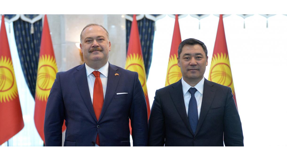 Түркия Республикасынын Кыргызстандагы Элчиси Президент Жапаровго ишеним грамотасын тапшырды