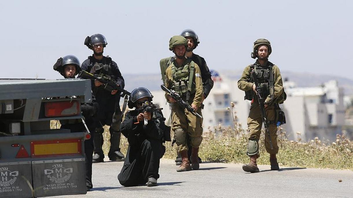 以色列士兵拘留17名巴勒斯坦人