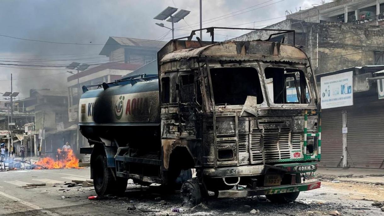 بھارت منی پور میں تشدد کے واقعات میں 50 افراد ہلاک