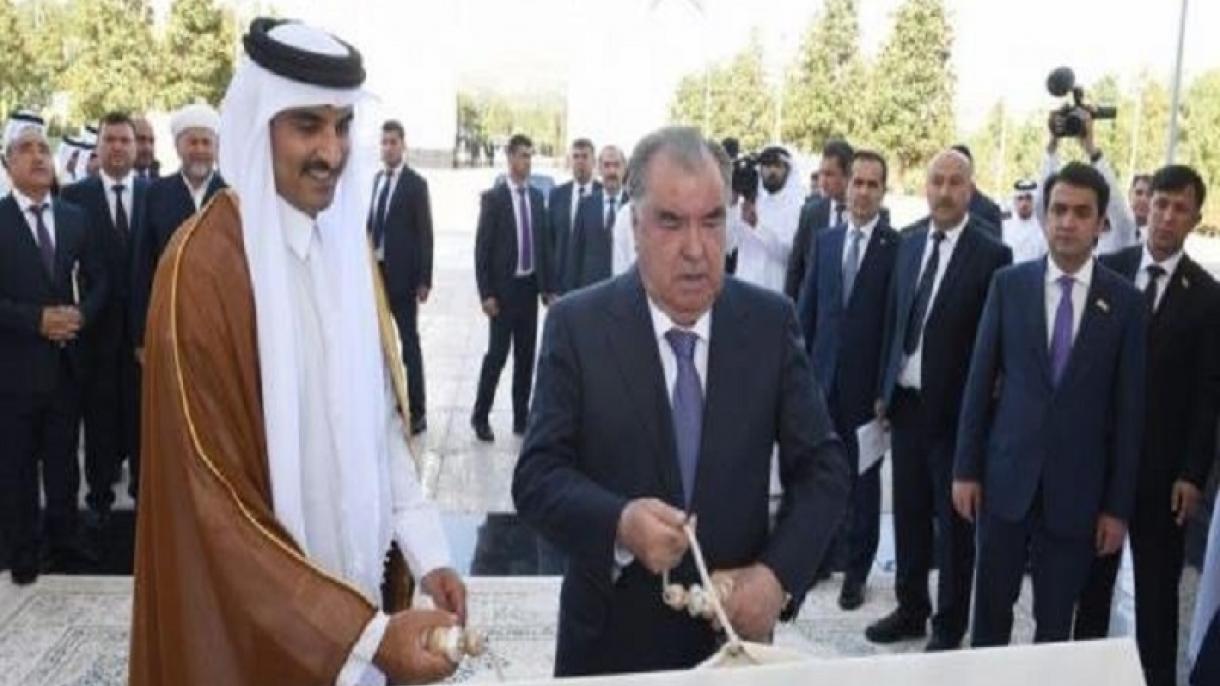 افتتاح مسجد جامع با کمک مالی قطر در تاجیکستان