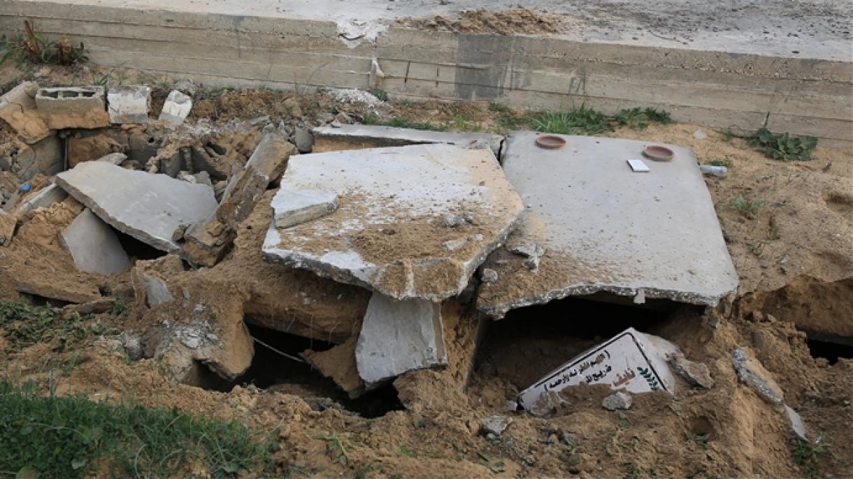 نبش قبر و خارج کردن اجساد از قبرها در نوار غزه از سوی سربازان اسرائیلی