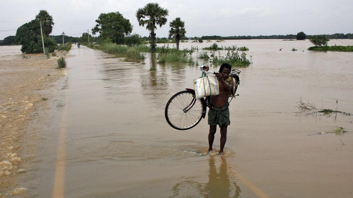 Egyre nőtt az indiai árvízkatasztrófa halálos áldozatainak száma