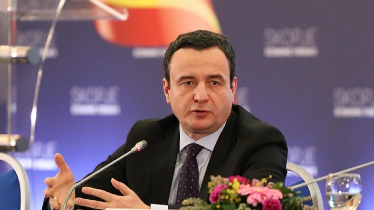 Kurti koszovói miniszterelnök részt vett a „2. Szkopjei Gazdasági Fórumon