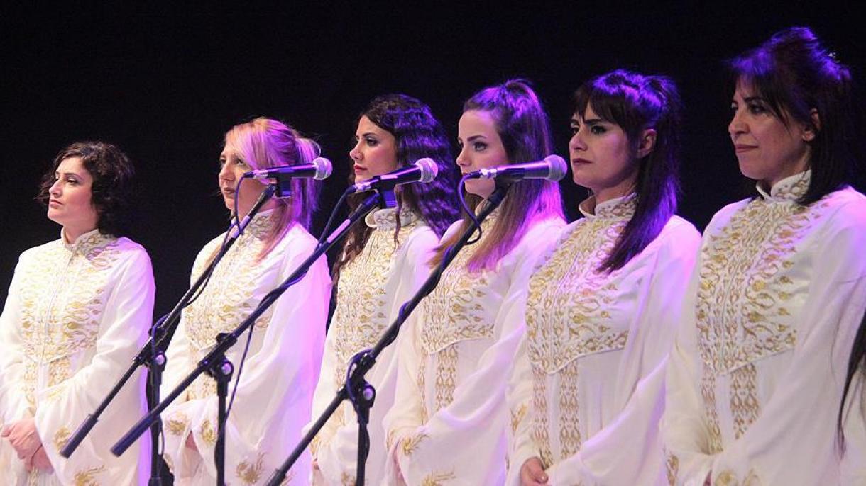 Antakiya Madaniyatlar Xor Guruhining konserti