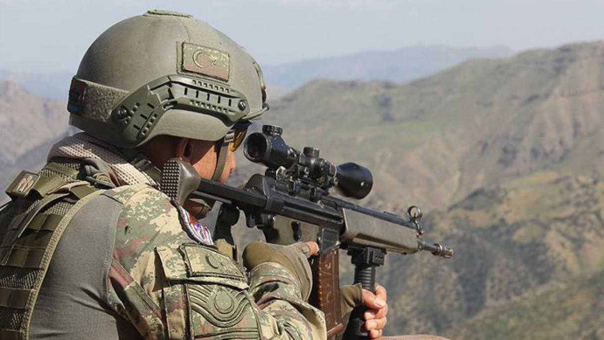 Во подрачјето на планината Габар кај Ширнак се неутрализирани двајца терористи