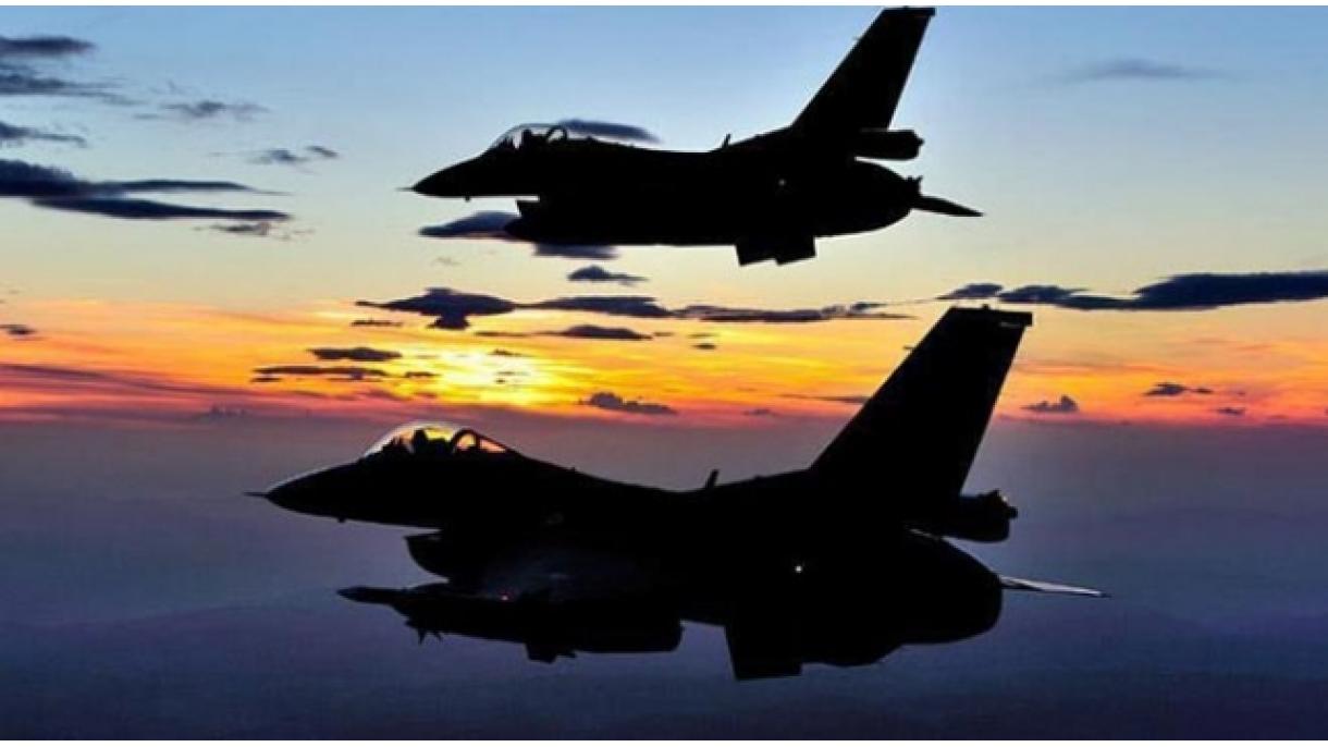 عملیات هوایی فرامرزی جنگنده های ترکیه