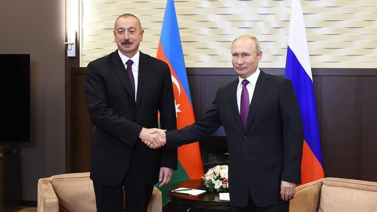 Azerbaýjanyň Prezidenti Aliýew Moskwada Saparda Boldy