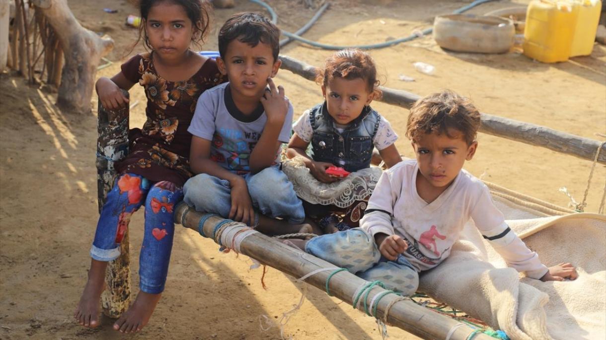 کودکان یمن قربانی جنگ داخلی در این‌کشور