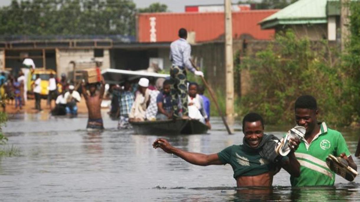 شش نفر در سیل ناشی از بارندگی شدید در نیجریه جان خود را از دست دادند