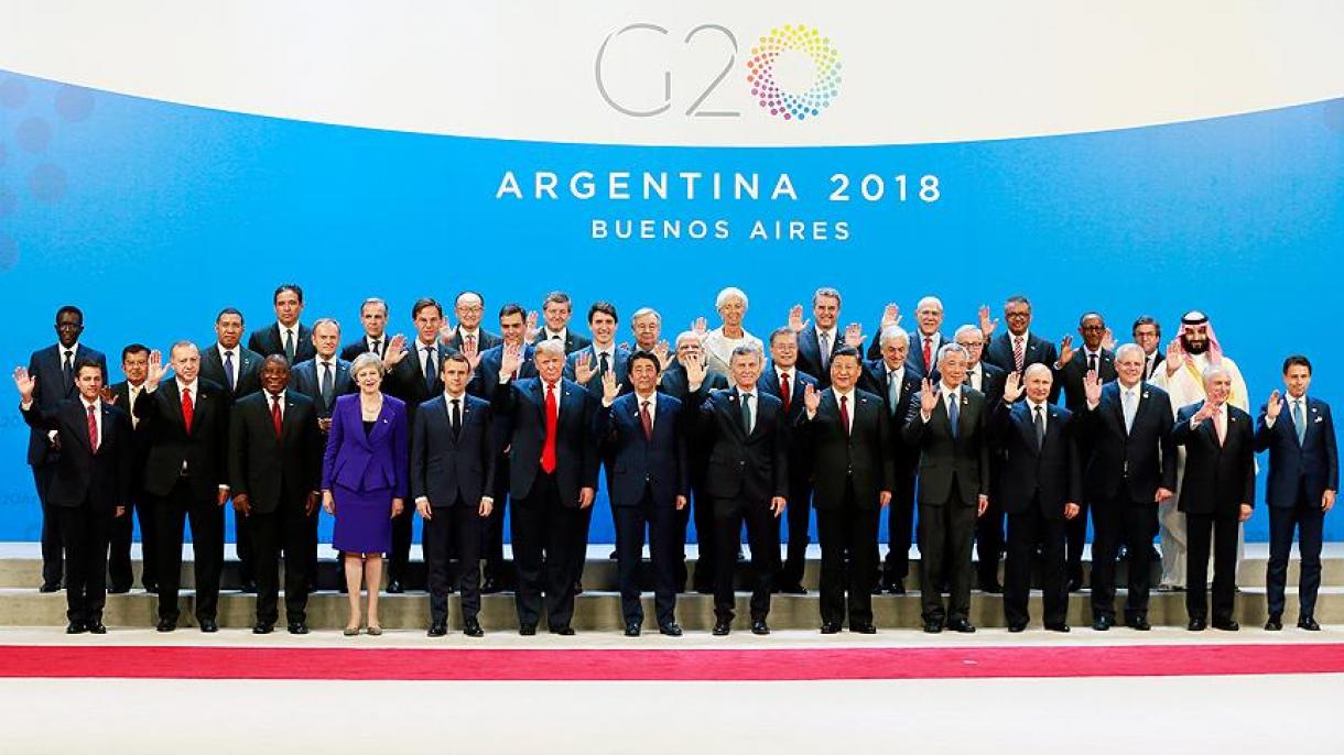 G-20-niň lideler maslahaty öz işine başlady