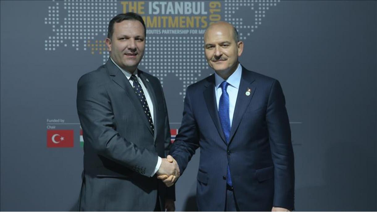 Stamboll - Soylu u takua me homologun e tij nga Maqedonia e Veriut, Oliver Spasovski