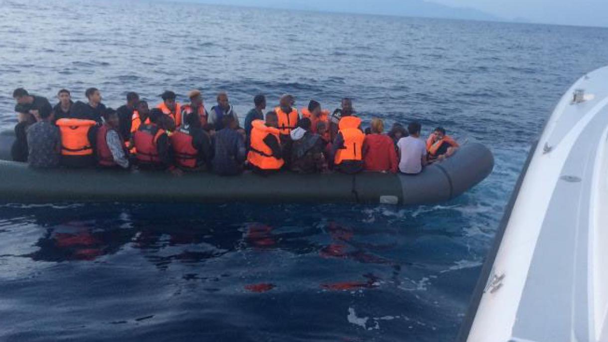 En el Mar Egeo capturan a los inmigrantes de origen extranjero