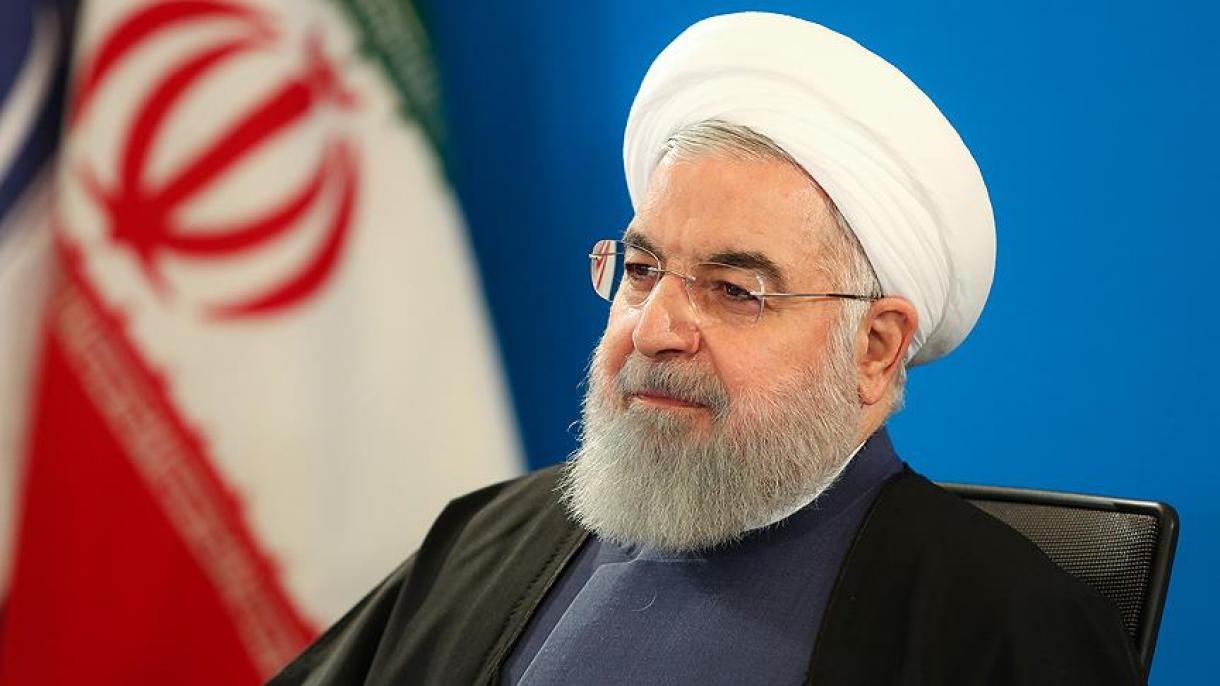 Hәsәn Ruhani Donald Trampın İranla bağlı açıqlamasına münasibәt bildirib