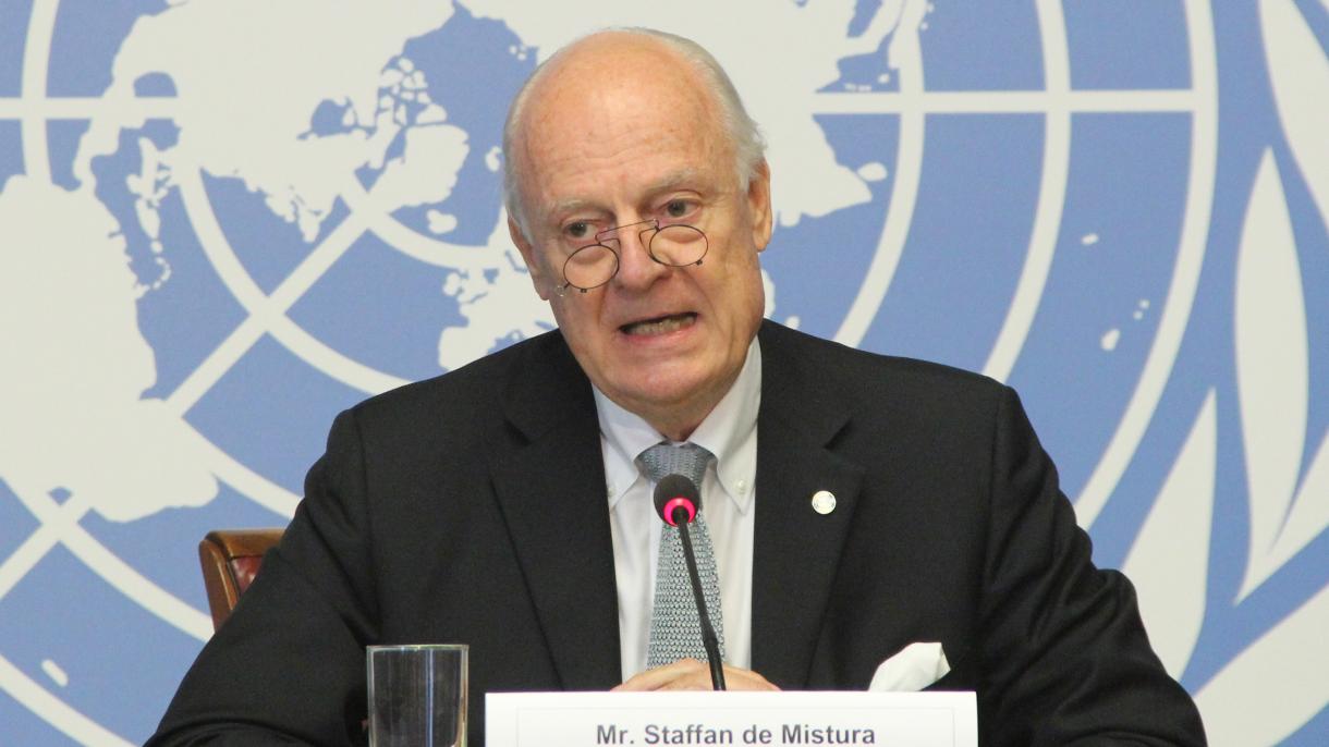 سرپرستی هیئت سازمان ملل در مذاکرات آستانه را استفان د میستورا بر عهده خواهد گرفت