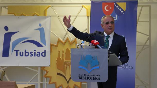 Главниот советник на претседателот Ердоган, Јалчин Топчу во посета на Босна и Херцеговина