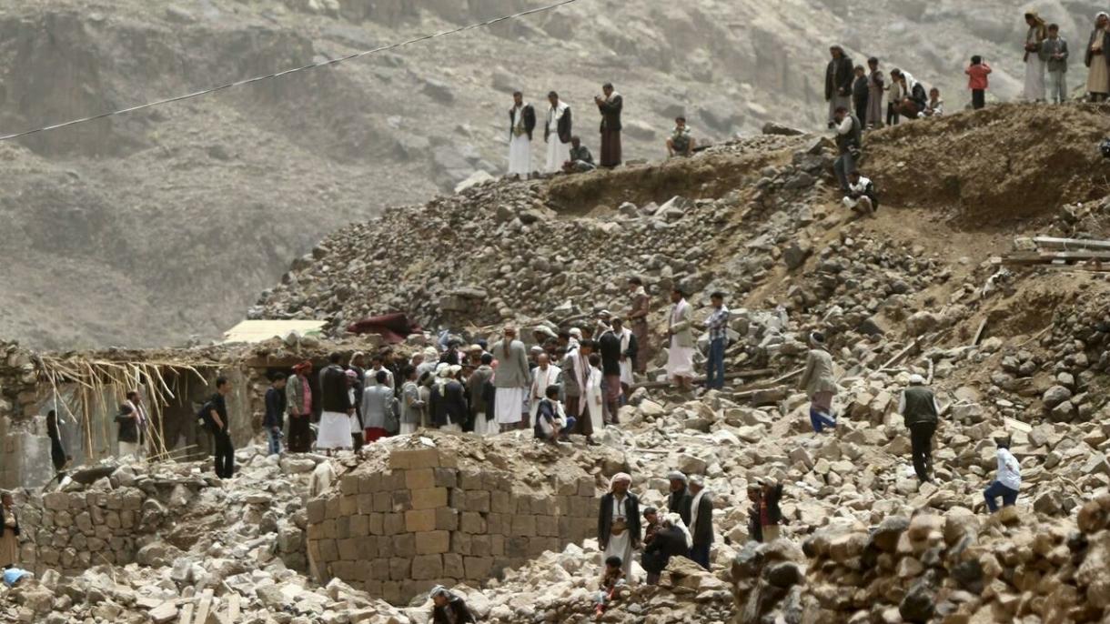 也门发生山体滑坡:12人死亡