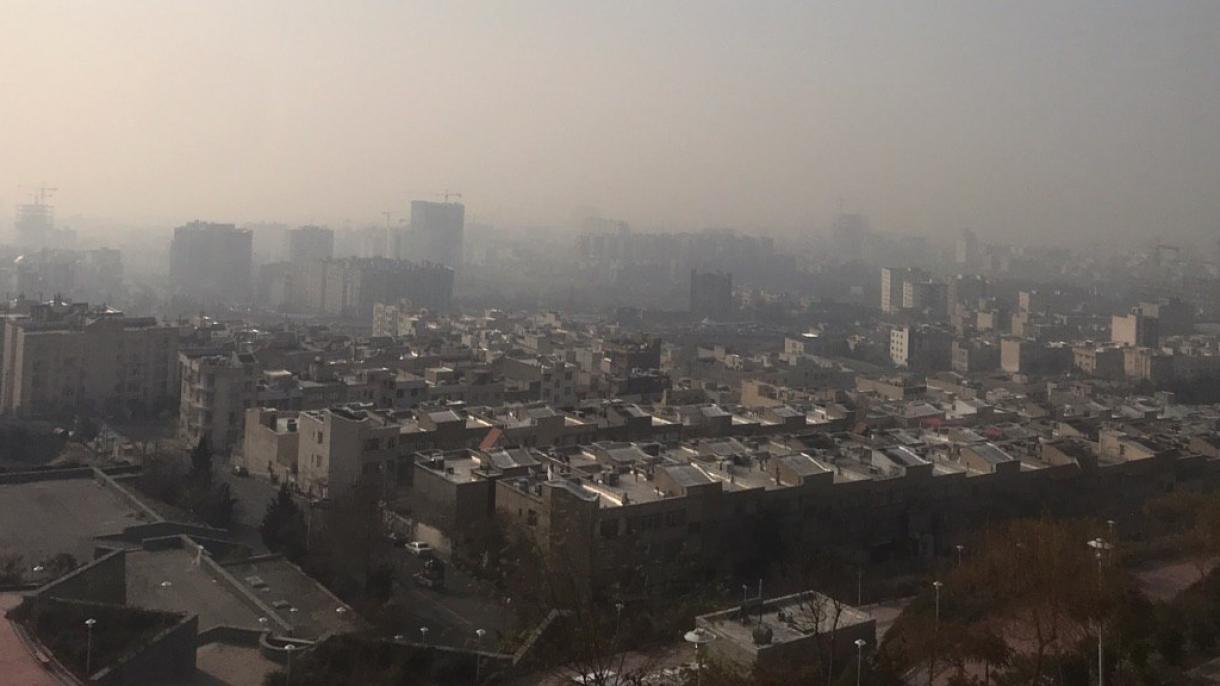 İranda hava çirkliliyi üzündən xəstəxanalara düşənlərin sayı