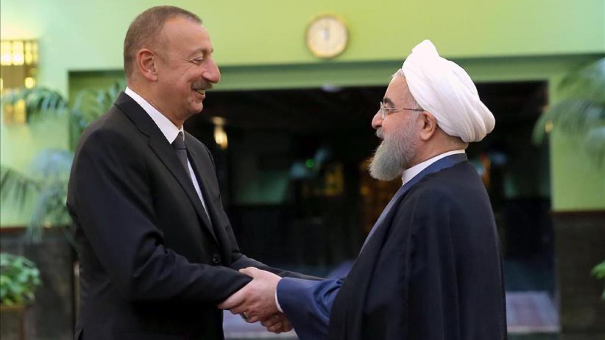دیدار روسای جمهور ایران و آذربایجان در تهران