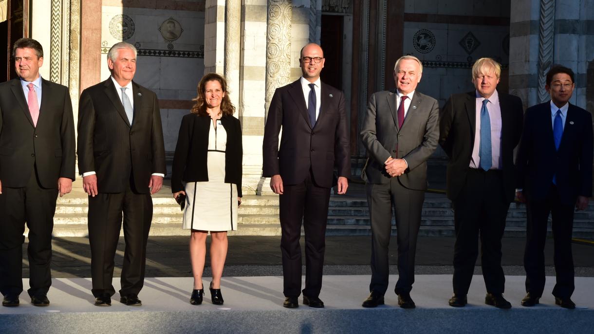 G-7-ä agza ýurtlaryň daşary işler ministrleri Italiýada duşuşdy