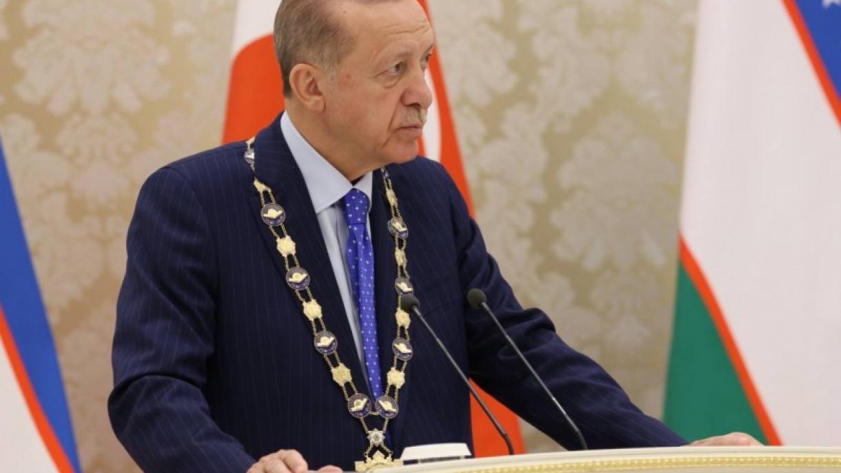 Erdogan a susținut un discurs la Summitul Organizației Statelor Turcice