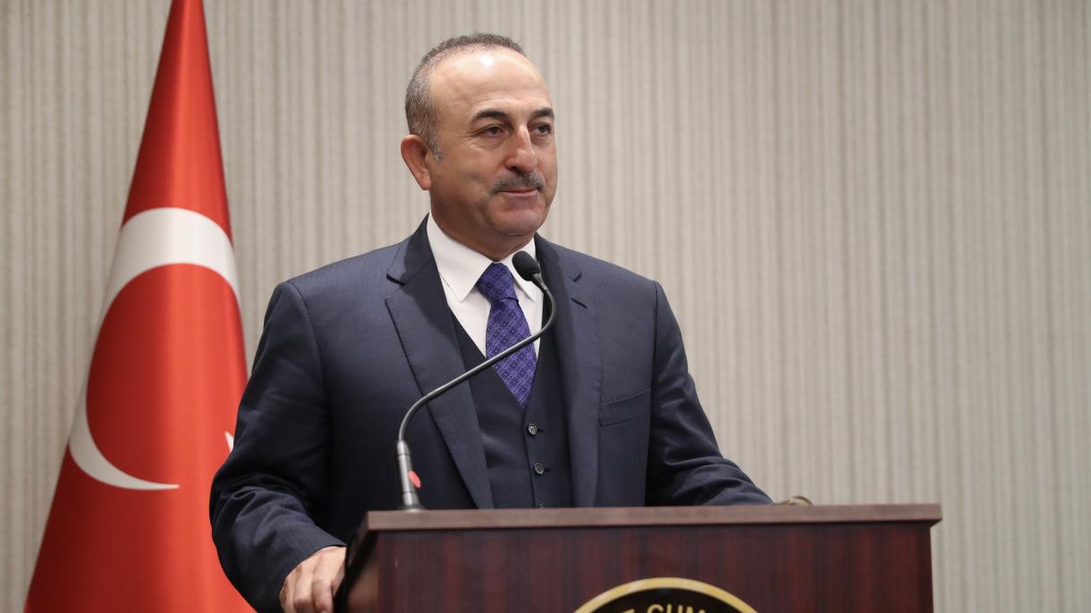 دیدار وزیر خارجه ترکیه با وزیر دفاع آمریکا