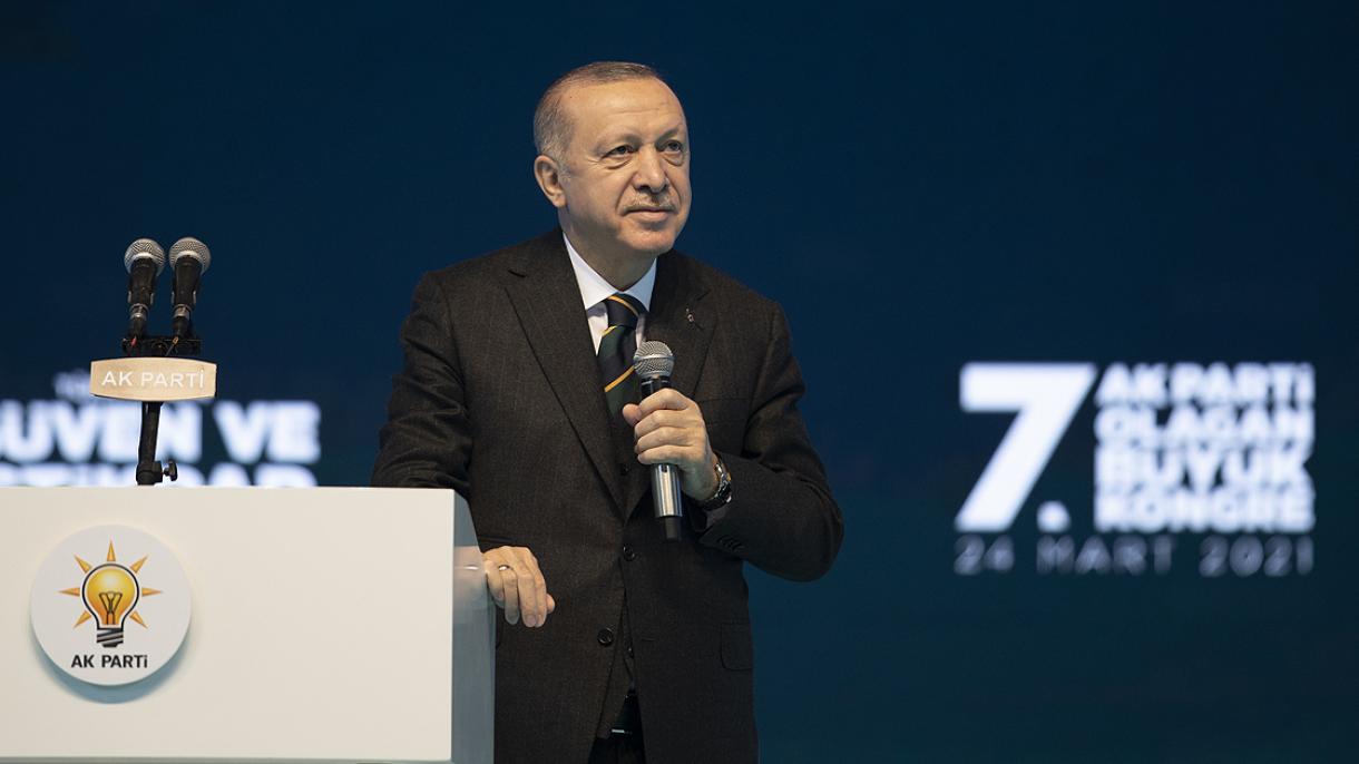 اردوغان: مصمم به تبدیل منطقه‌ای که ترکیه در آن واقع شده به یک جزیره صلح و آرامش هستیم