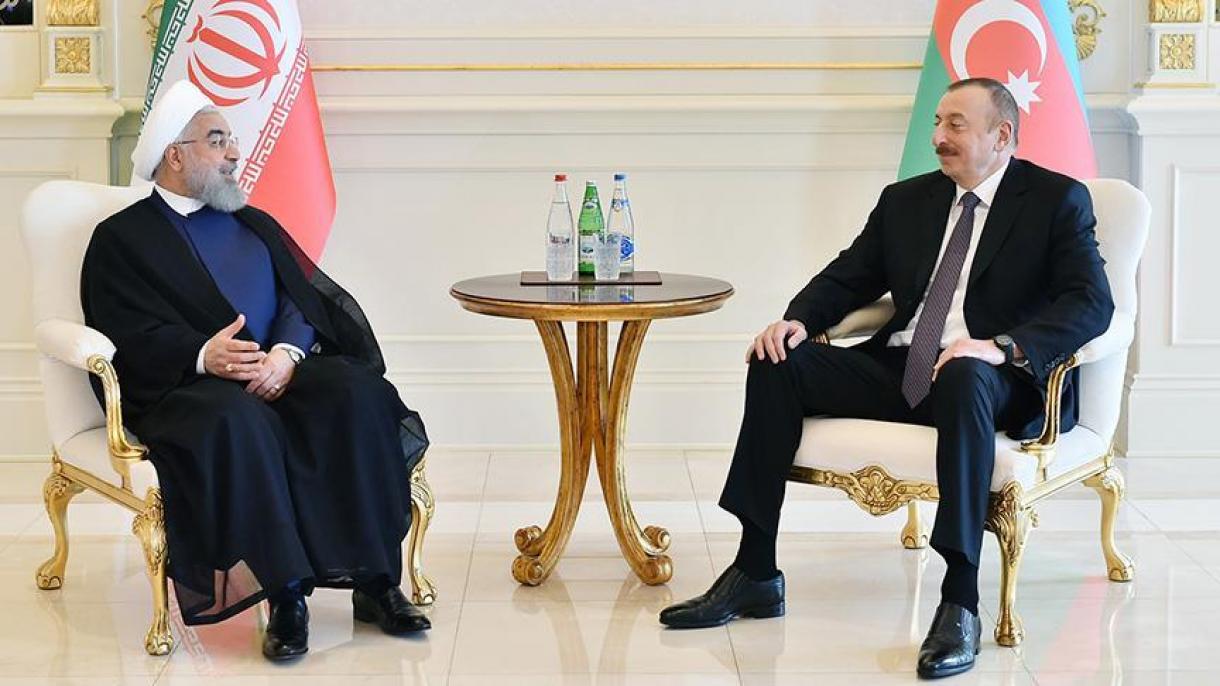 伊朗总统鲁哈尼访问阿塞拜疆