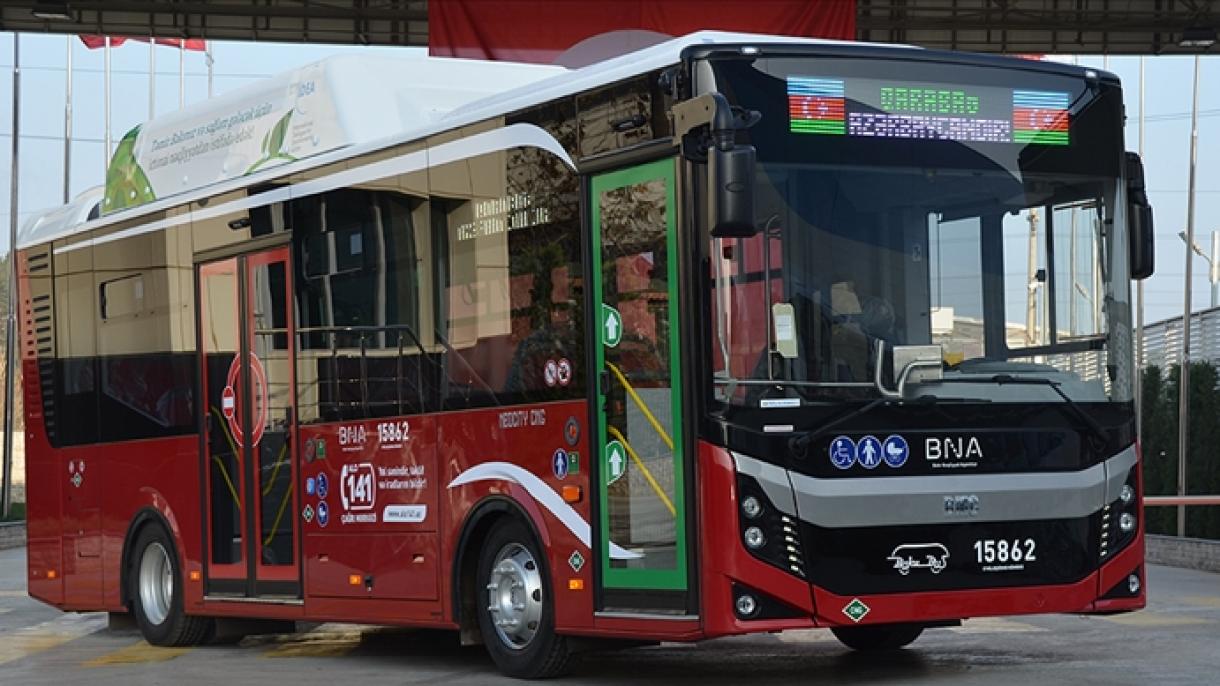 صادرات اتوبوس از ترکیه به جمهوری آذربایجان