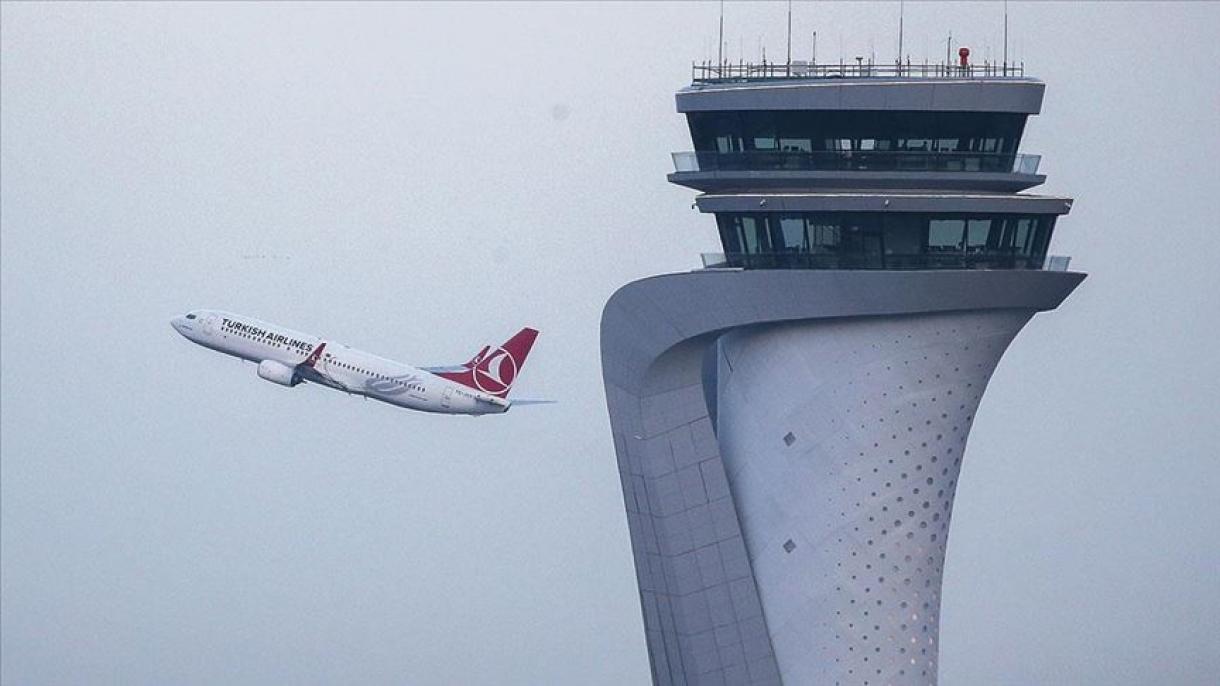 O aeroporto de Istambul lidera a Europa com 500 voos diários