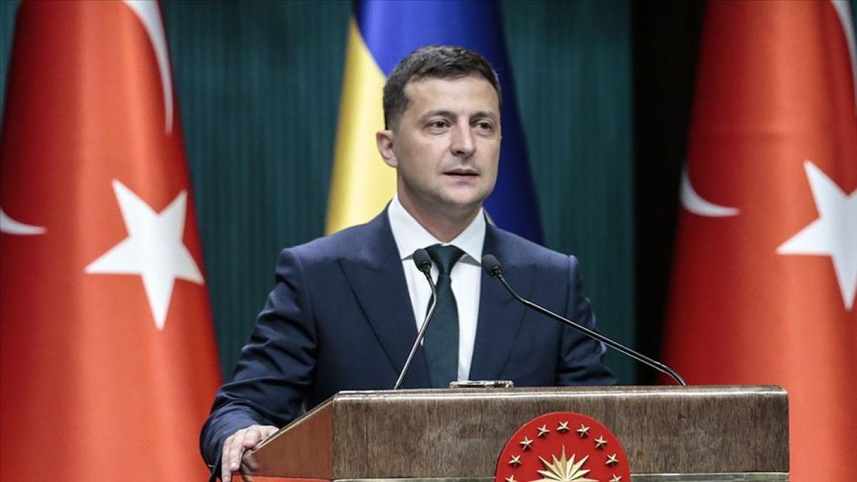 Vladimir Zelenski Türk xalqını Cümhuriyyәt Bayramı münasibәtilә tәbrik edib