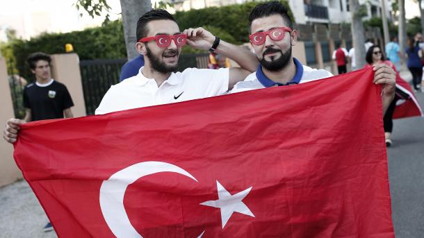 土耳其在2016欧洲足球锦标赛中今天迎战克罗地亚