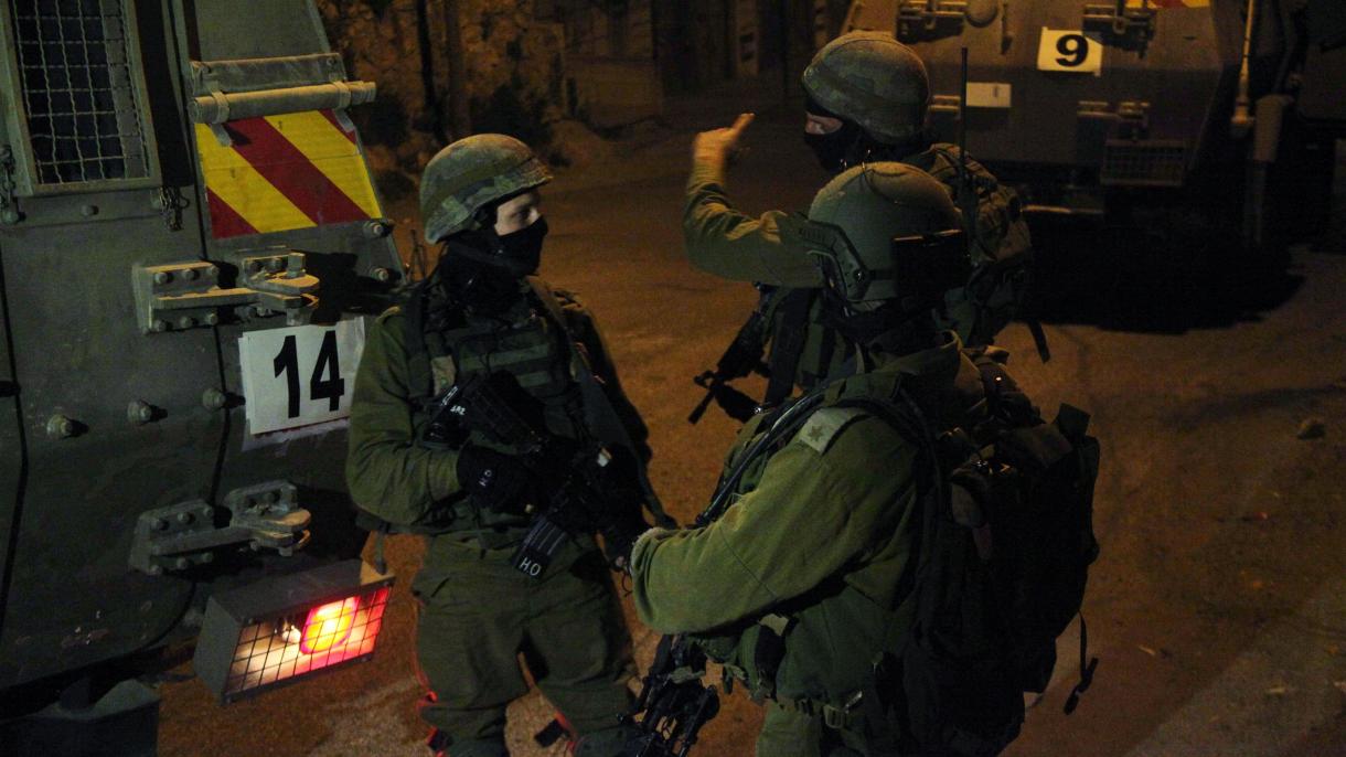 اسرائیلی فوجیوں نے دس فلسطینیوں  کو حراست میں لے لیا
