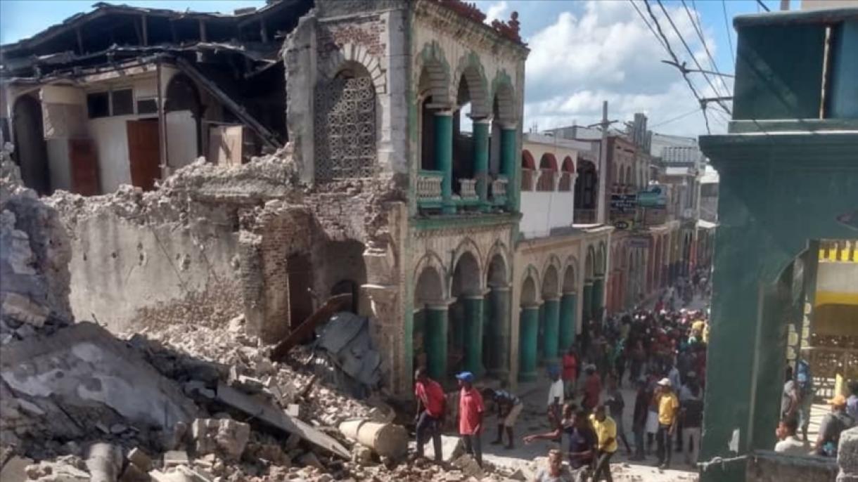 ہیٹی میں زلزلے سے ہلاک ہونے والے افراد کی تعداد دو ہزار 207 تک پہنچ گئی