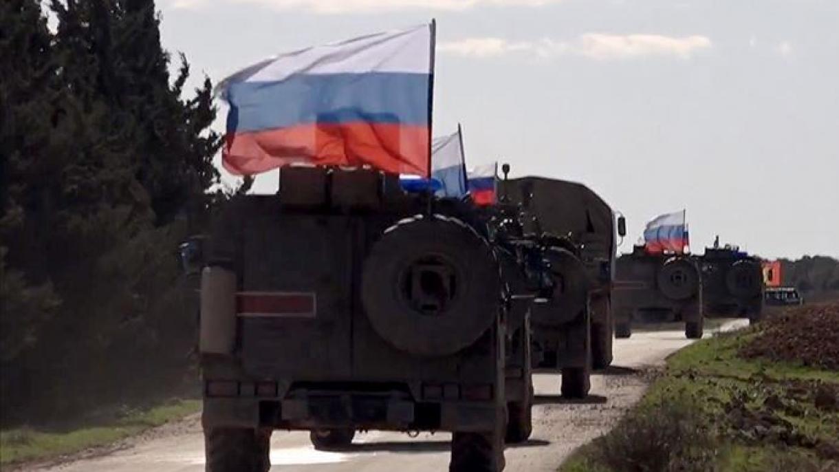 Rus esgerleri Siriýanyň demirgazygynda gözegçilik işlerini dowam etdirýär