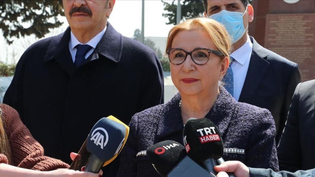 دیدارهای رخسار پکجان وزیر بازرگانی ترکیه در آذربایجان