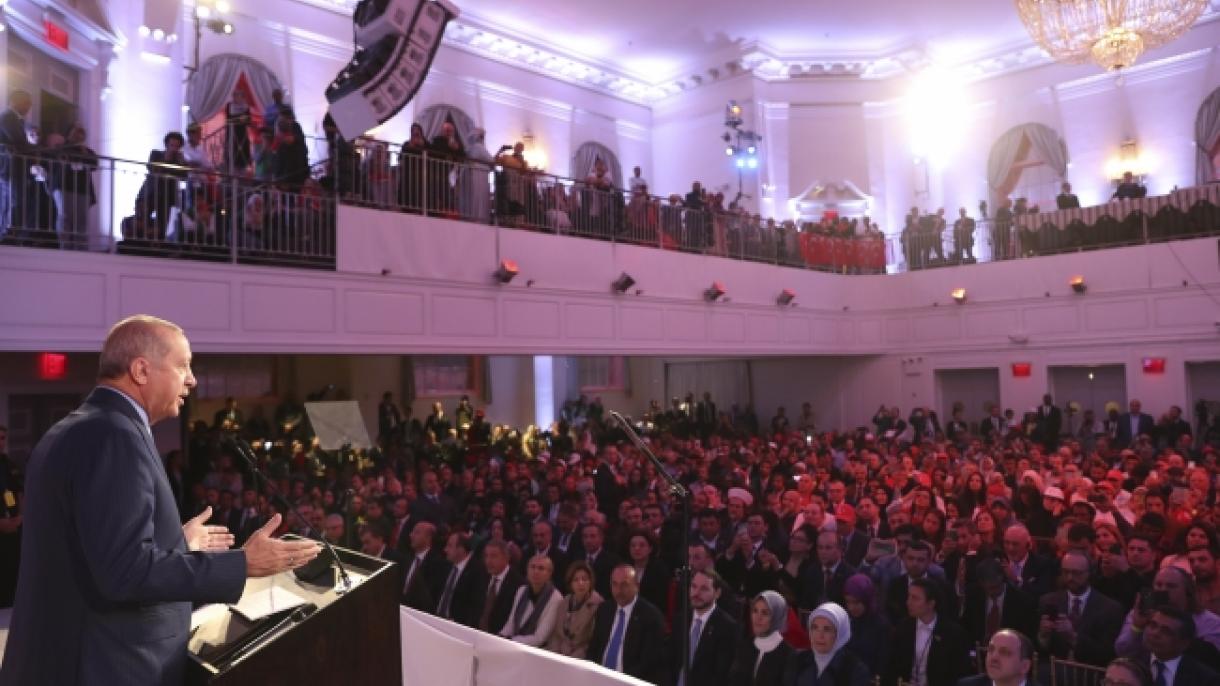"Suriyada təhlükəsiz bölgələri artırmağa davam edəcəyik", R.T. Ərdoğan