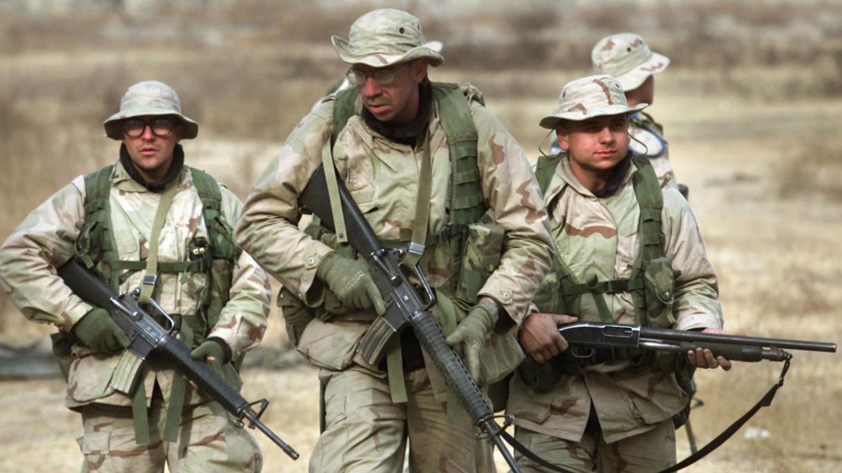امریکی  فوجیوں نے YPG/PKK کے دہشت گردوں کو مسلح تربیت فراہم  کرنے کا سلسلہ جاری