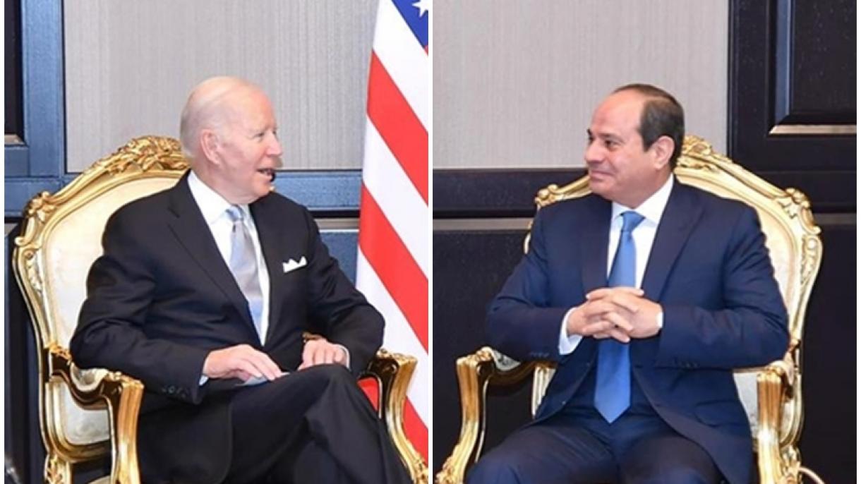 Telefonon egyeztetett Biden és Sisi