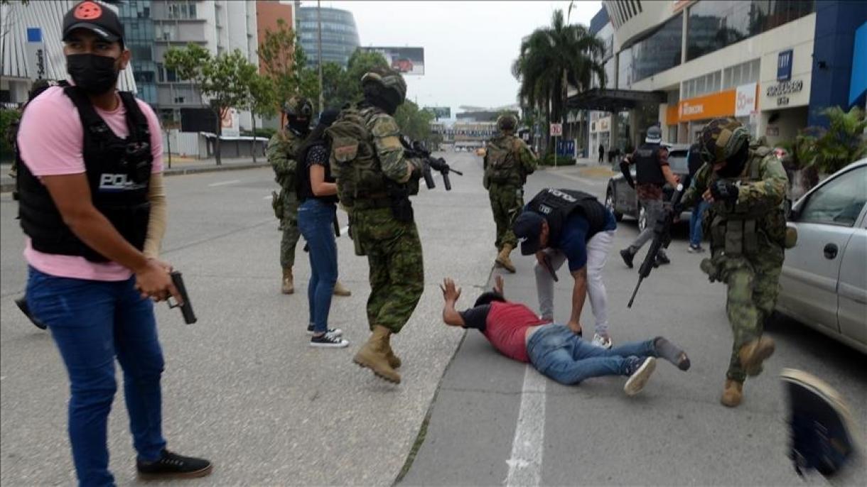 حمله افراد مسلح به شبکه تلویزیونی TC در اکوادور