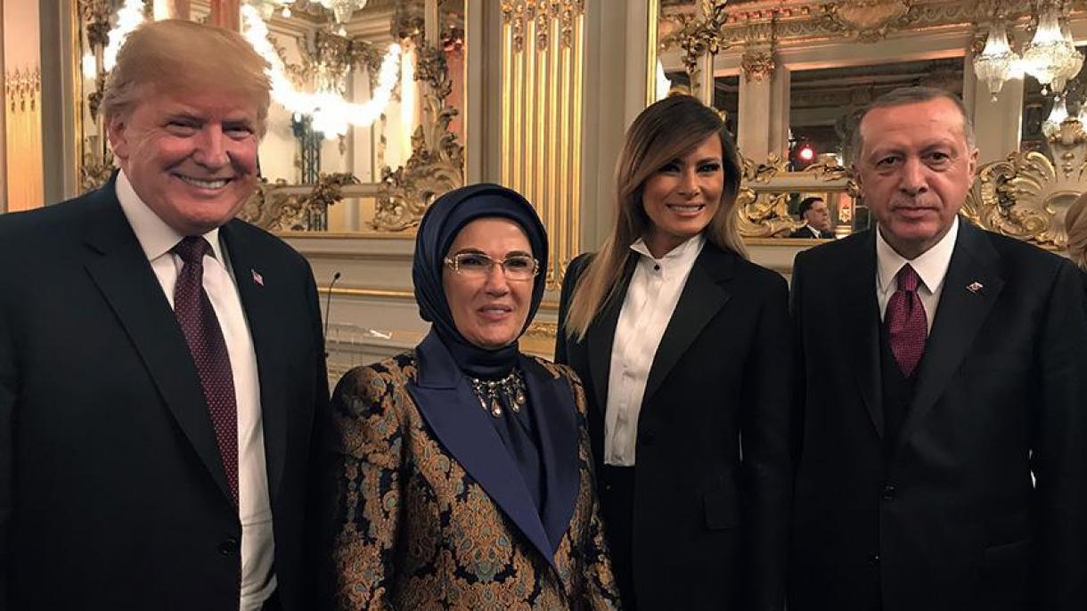 Ο ΠτΔ Ερντογάν συνάντησε ξένους ηγέτες στο Παρίσι