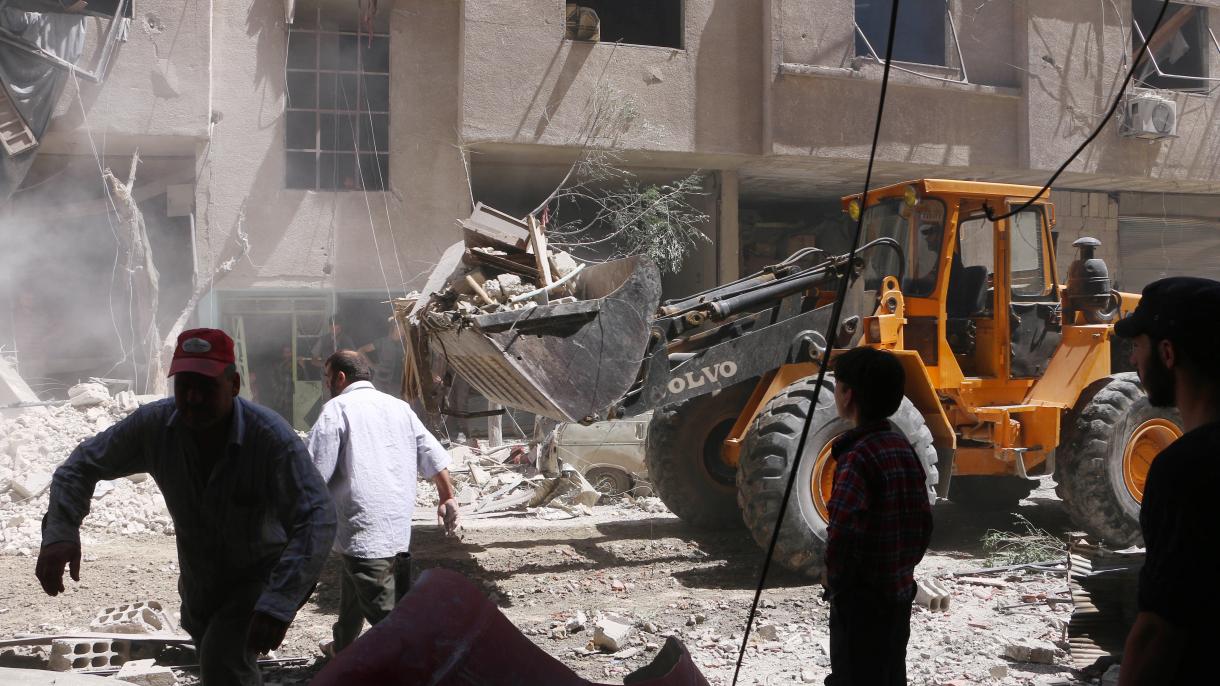 شام: انتظامیہ کے جنگی طیاروں کی بمباری 10 افراد ہلاک