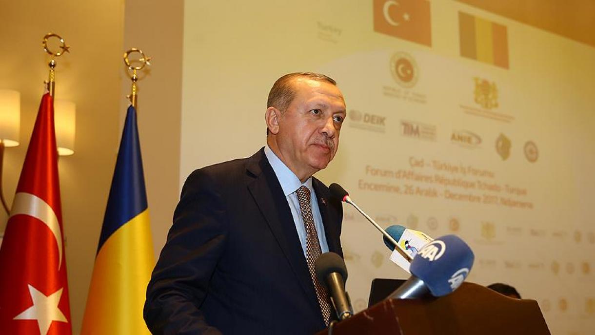 总统埃尔多昂出席土耳其 –乍得商务论坛
