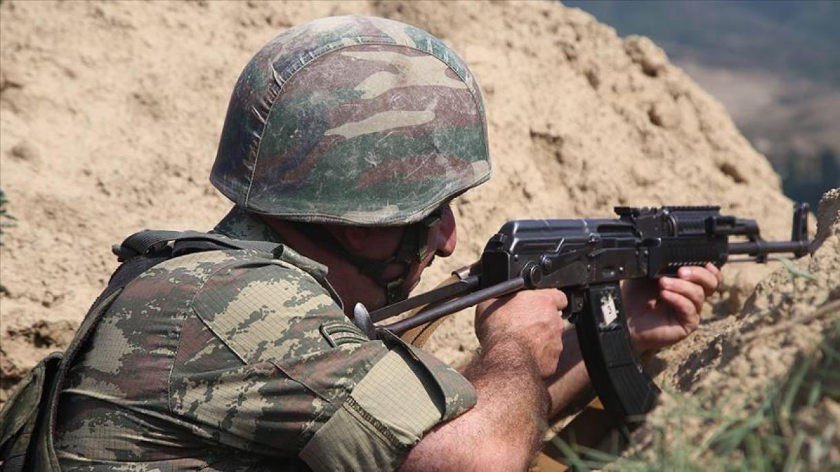 حمله ارمنستان با توپ و خمپاره به سمت مواضع ارتش آذربایجان و مناطق مسکونی
