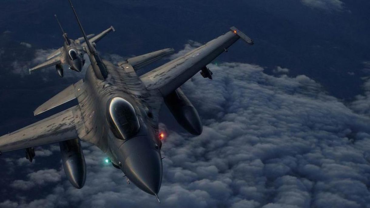 عملیات هوایی جنگنده های ترکیه در شمال عراق