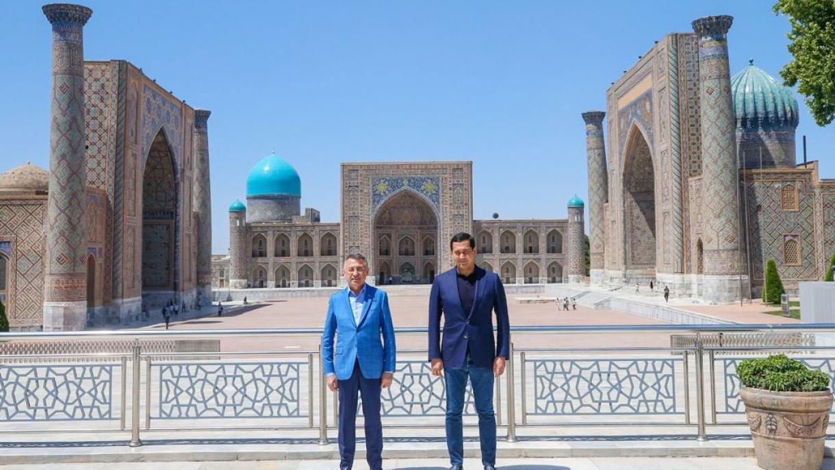 Turkiya vitse-prezidenti Fuat O'ktay Samarqand shahriga tashrif buyurdi